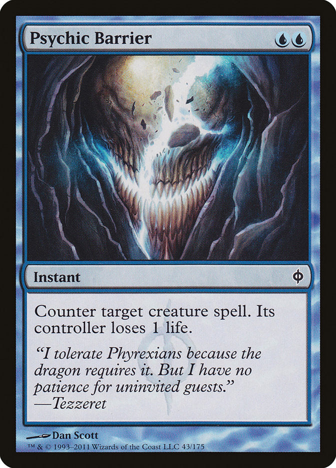 Psychic Barrier [New Phyrexia] | Local Legends