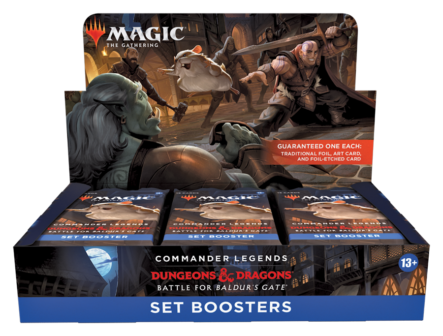 Commander Legends: Battle for Baldur's Gate - Set Booster Case | Local Legends