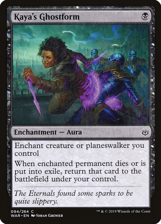 Kaya's Ghostform [War of the Spark] | Local Legends