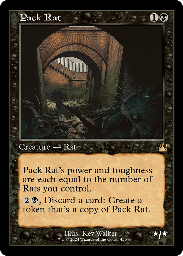 Pack Rat (Retro Frame) [Ravnica Remastered] | Local Legends