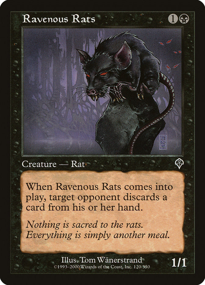 Ravenous Rats [Invasion] | Golgari Games