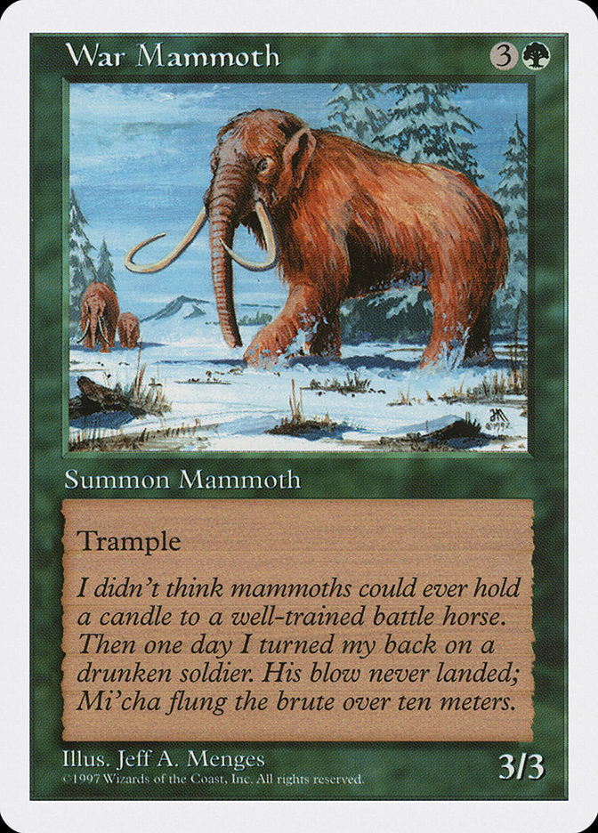 War Mammoth [Fifth Edition] | Local Legends