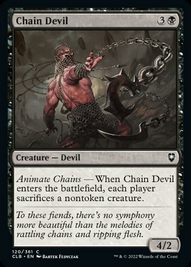 Chain Devil [Commander Legends: Battle for Baldur's Gate] | Golgari Games