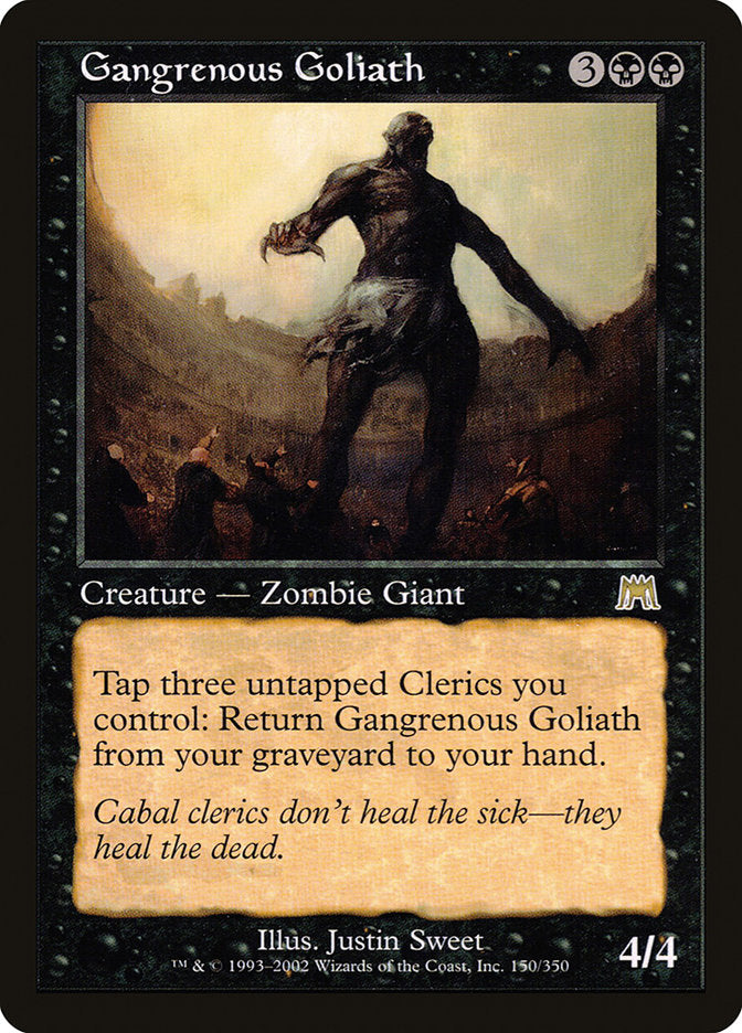 Gangrenous Goliath [Onslaught] | Golgari Games