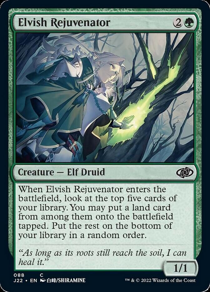 Elvish Rejuvenator [Jumpstart 2022] | Local Legends