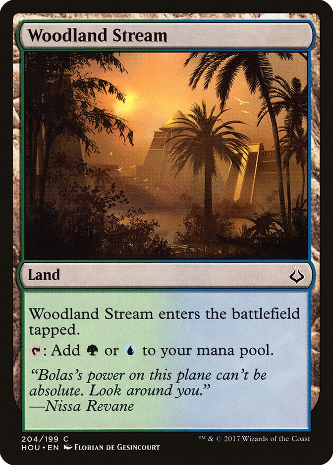 Woodland Stream [Hour of Devastation] | Golgari Games