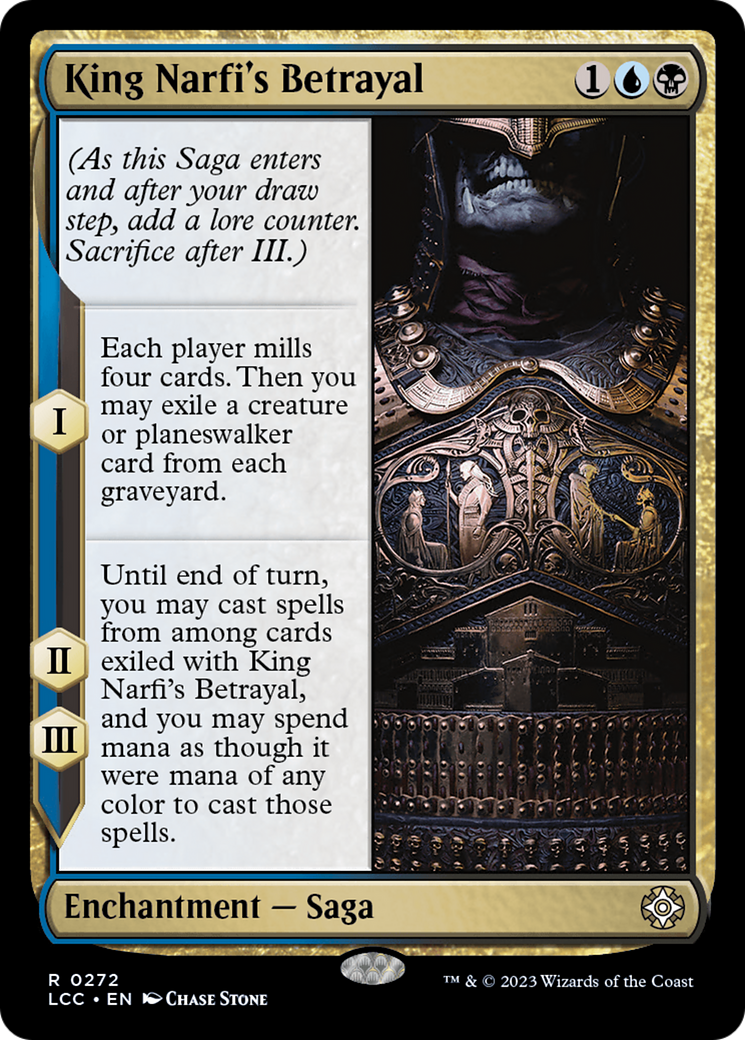 King Narfi's Betrayal [The Lost Caverns of Ixalan Commander] | Local Legends