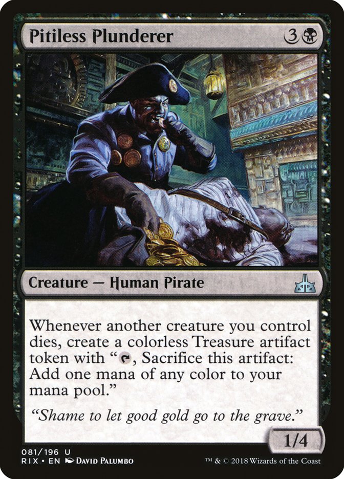 Pitiless Plunderer [Rivals of Ixalan] | Local Legends