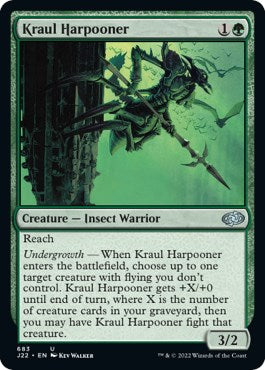 Kraul Harpooner [Jumpstart 2022] | Golgari Games