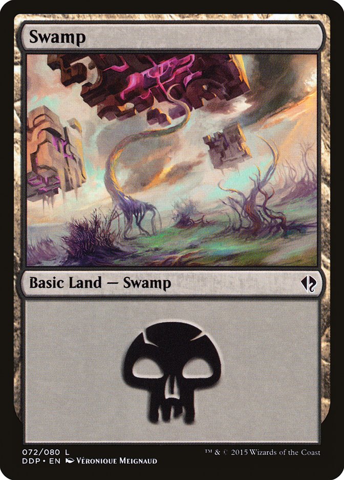 Swamp (72) [Duel Decks: Zendikar vs. Eldrazi] | Local Legends