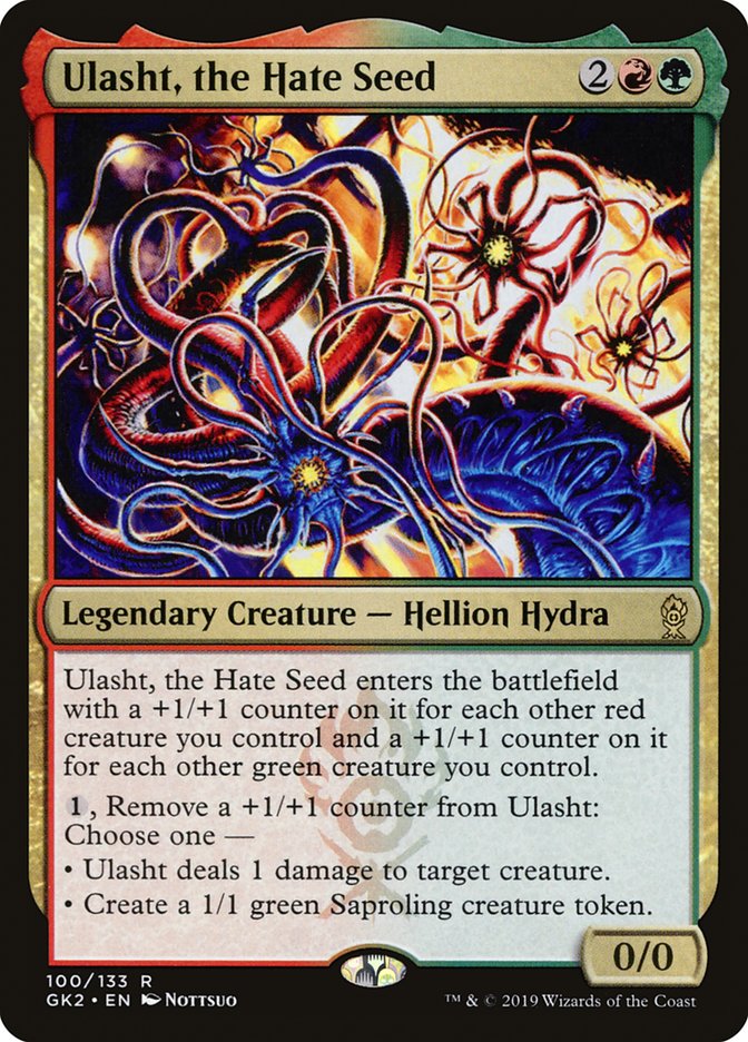 Ulasht, the Hate Seed [Ravnica Allegiance Guild Kit] | Local Legends
