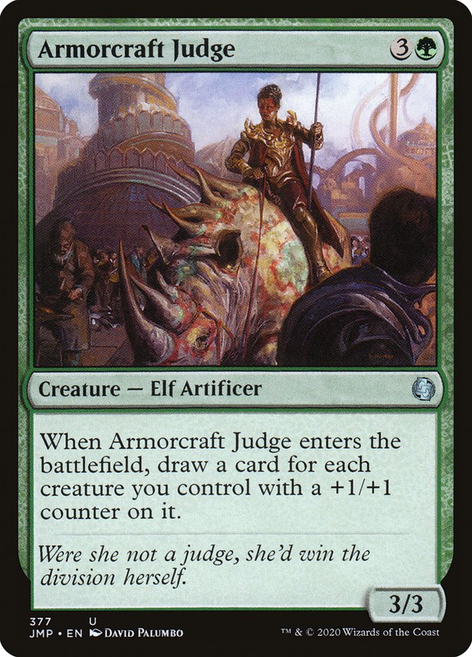 Armorcraft Judge [Jumpstart] | Golgari Games