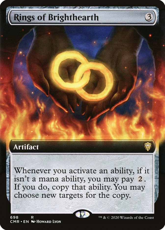 Rings of Brighthearth (Extended Art) [Commander Legends] | Local Legends