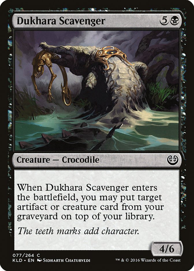 Dukhara Scavenger [Kaladesh] | Golgari Games