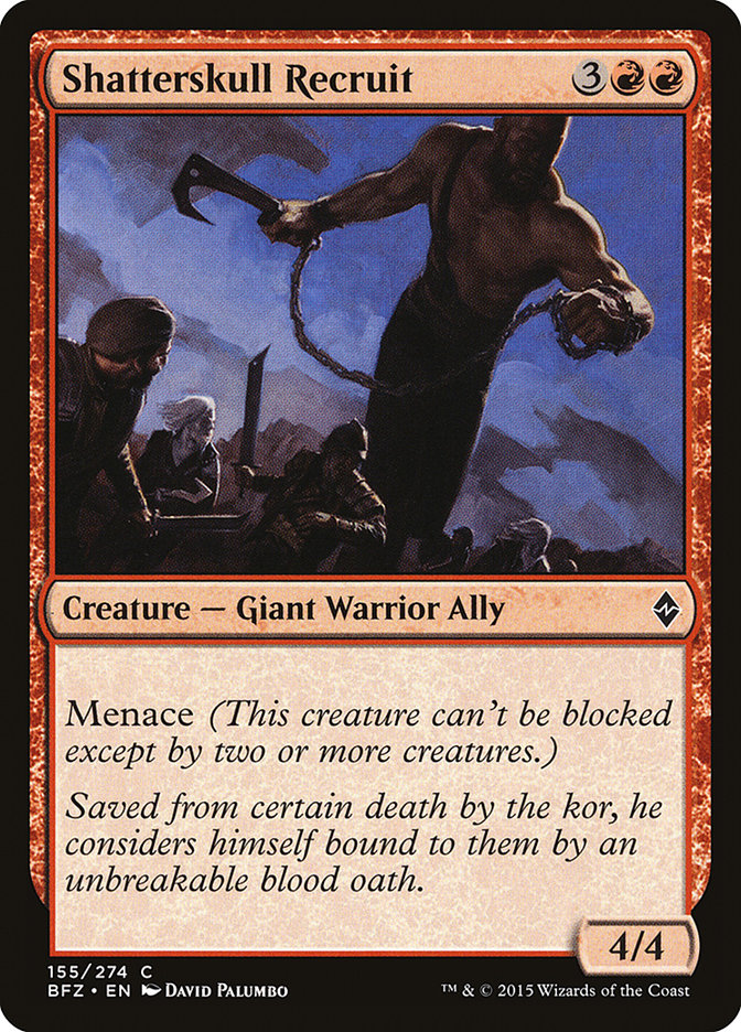 Shatterskull Recruit [Battle for Zendikar] | Local Legends