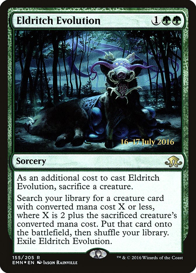 Eldritch Evolution [Eldritch Moon Prerelease Promos] | Golgari Games