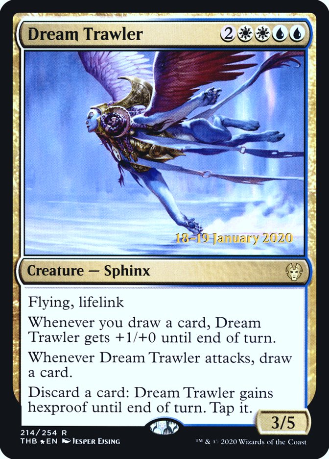 Dream Trawler [Theros Beyond Death Prerelease Promos] | Golgari Games