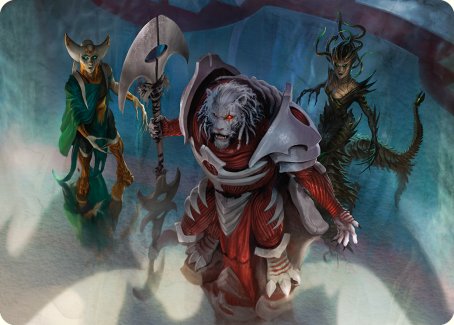 Norn's Decree Art Card [Phyrexia: All Will Be One Art Series] | Local Legends