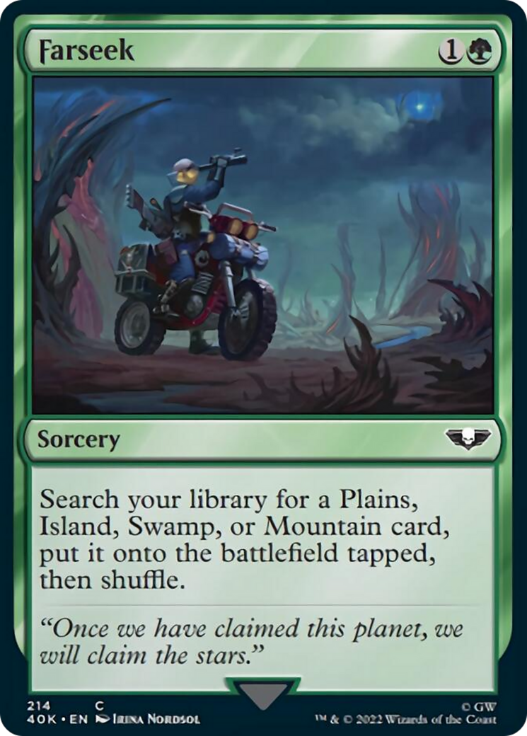 Farseek (Surge Foil) [Universes Beyond: Warhammer 40,000] | Local Legends