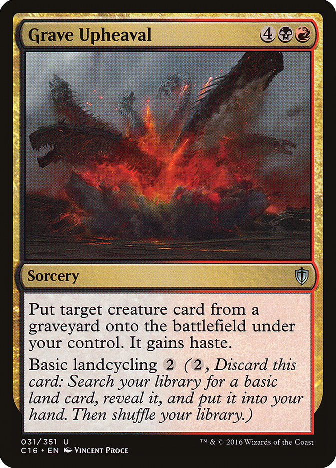 Grave Upheaval [Commander 2016] | Local Legends
