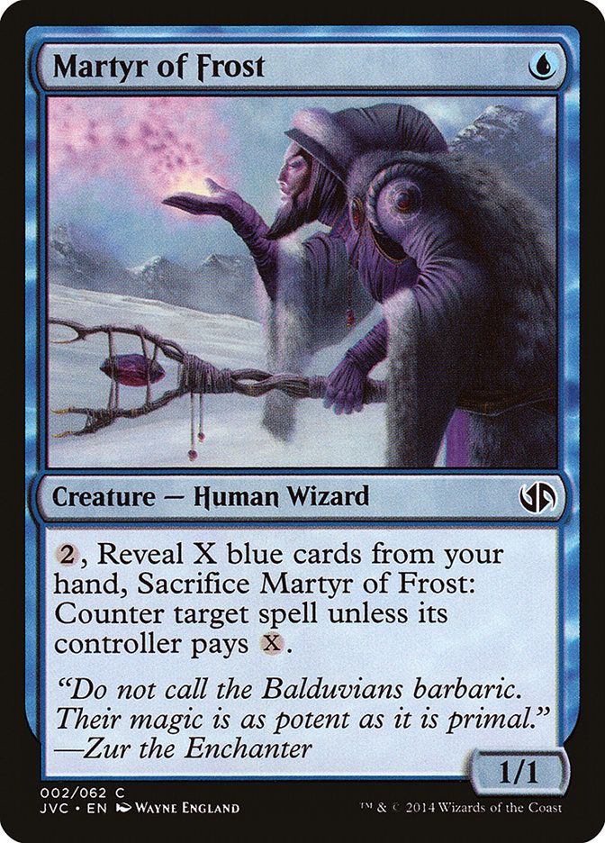 Martyr of Frost [Duel Decks Anthology] | Local Legends