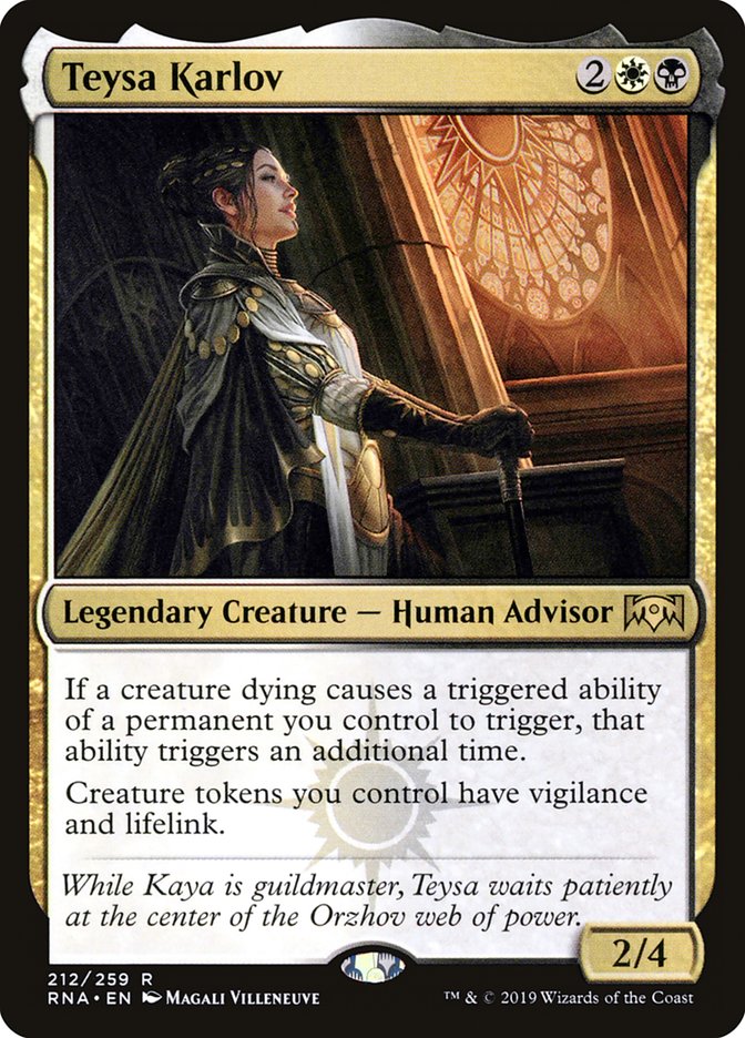 Teysa Karlov [Ravnica Allegiance] | Golgari Games