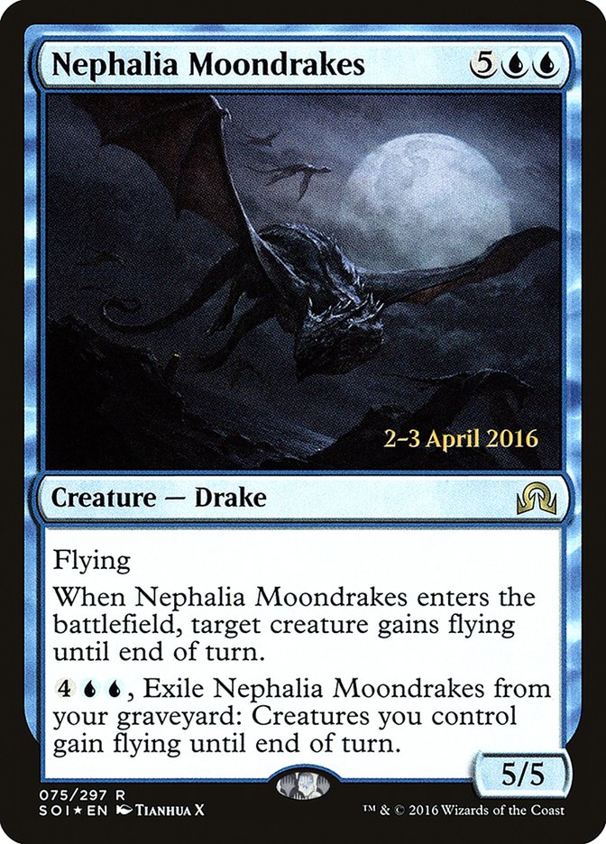 Nephalia Moondrakes [Shadows over Innistrad Prerelease Promos] | Golgari Games