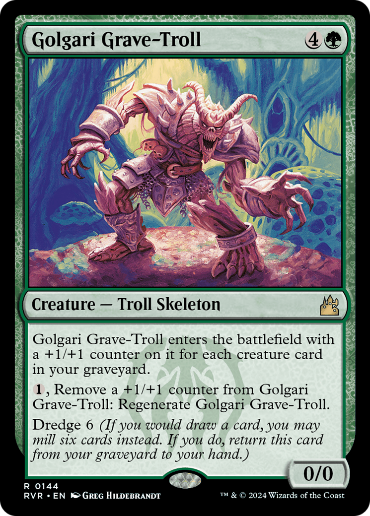 Golgari Grave-Troll [Ravnica Remastered] | Local Legends