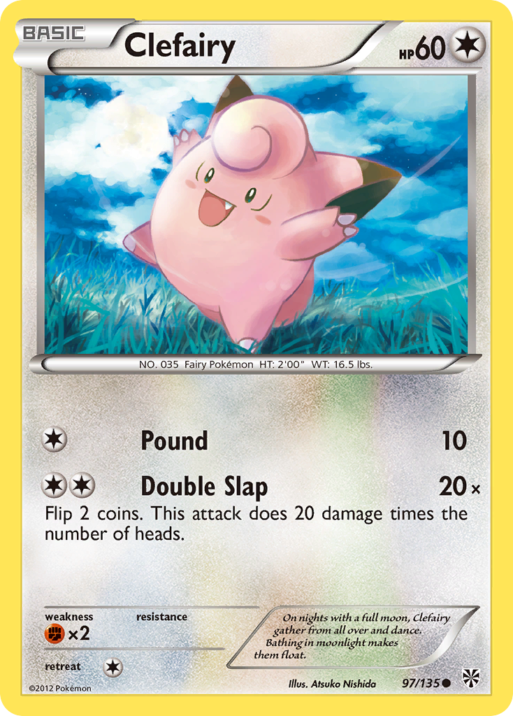 Clefairy (97/135) [Black & White: Plasma Storm] | Golgari Games