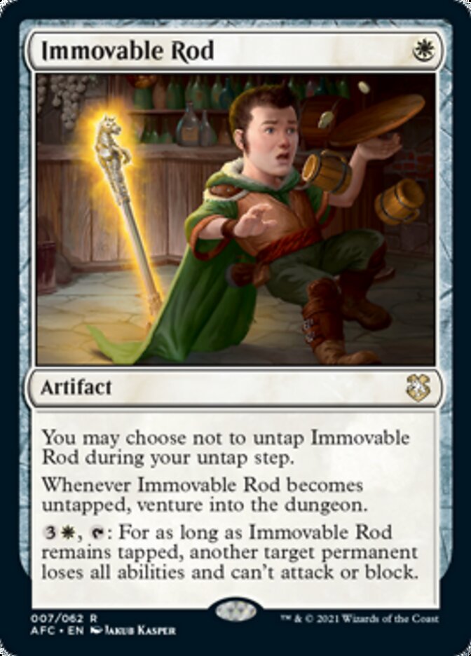 Immovable Rod [Dungeons & Dragons: Adventures in the Forgotten Realms Commander] | Local Legends