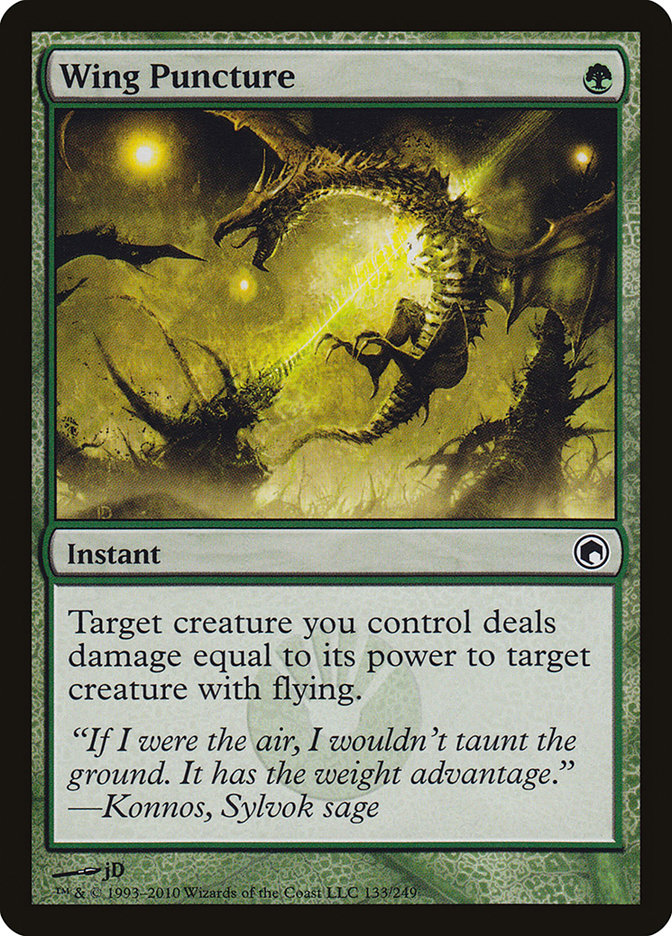 Wing Puncture [Scars of Mirrodin] | Golgari Games