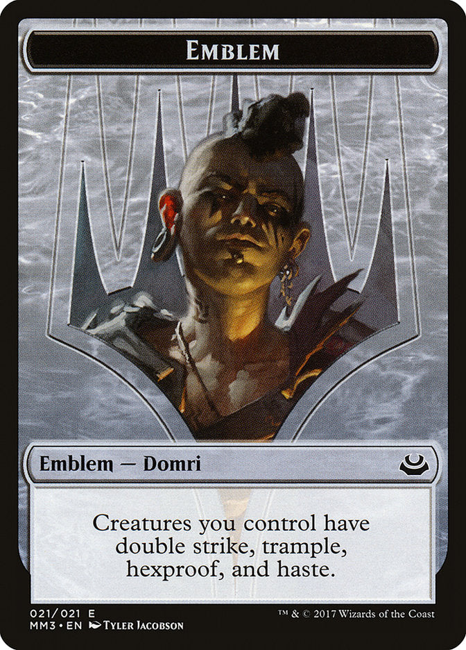 Domri Rade Emblem [Modern Masters 2017 Tokens] | Golgari Games