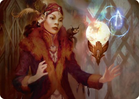 Misfortune Teller Art Card [Streets of New Capenna Art Series] | Golgari Games