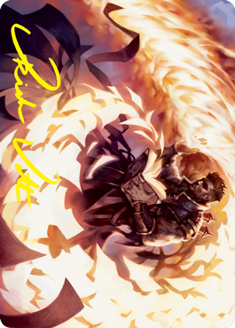 Revel in Silence Art Card (Gold-Stamped Signature) [Strixhaven: School of Mages Art Series] | Local Legends