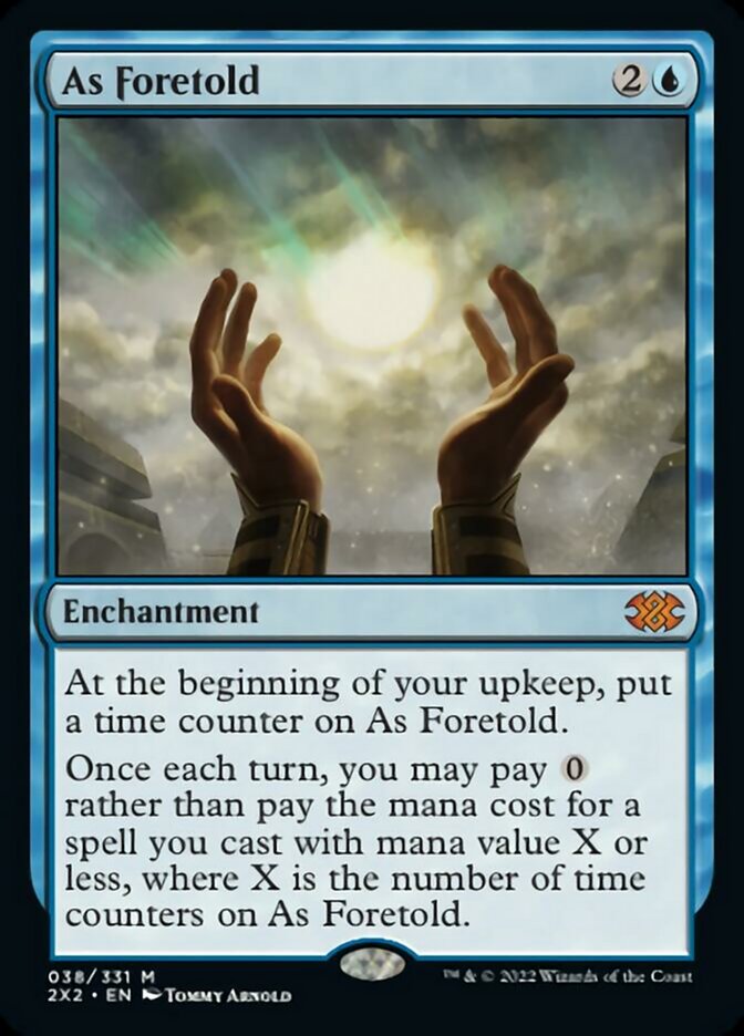 As Foretold [Double Masters 2022] | Golgari Games