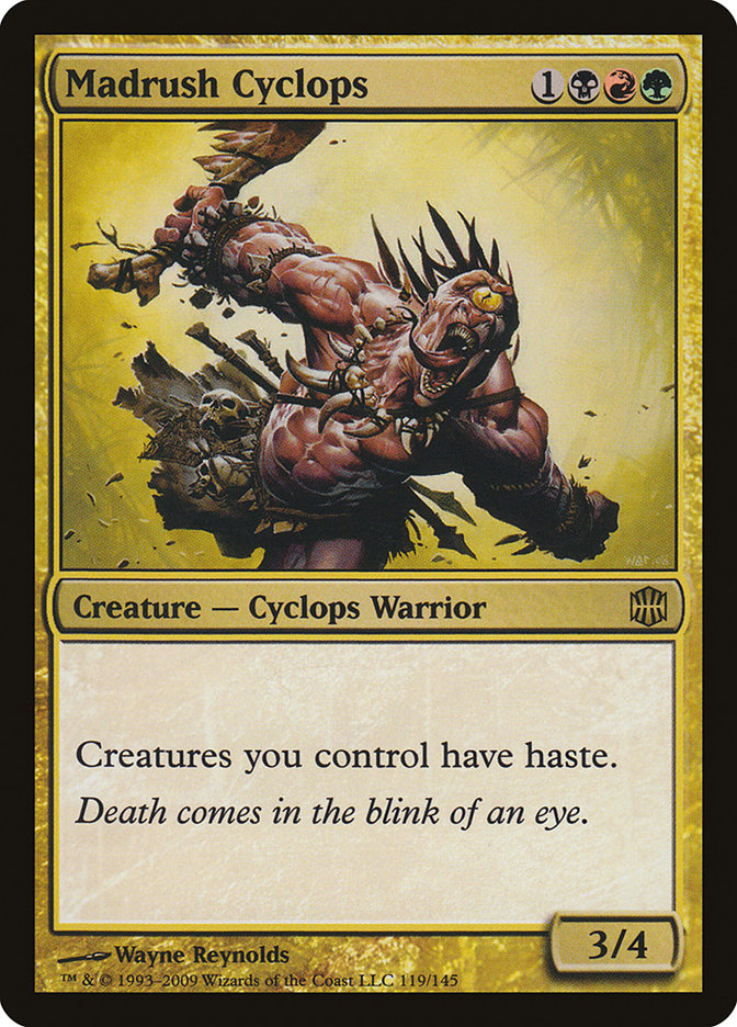 Madrush Cyclops [Alara Reborn] | Local Legends