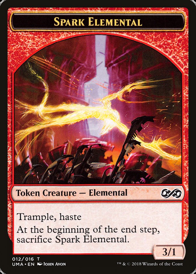 Spark Elemental Token [Ultimate Masters Tokens] | Local Legends