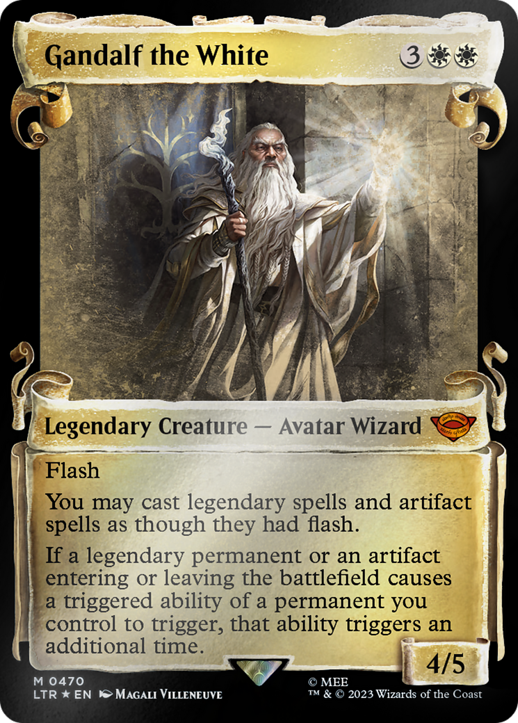 Gandalf the White [The Lord of the Rings: Tales of Middle-Earth Showcase Scrolls] | Golgari Games