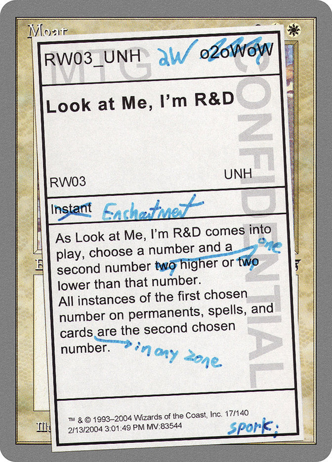 Look at Me, I'm R&D [Unhinged] | Golgari Games