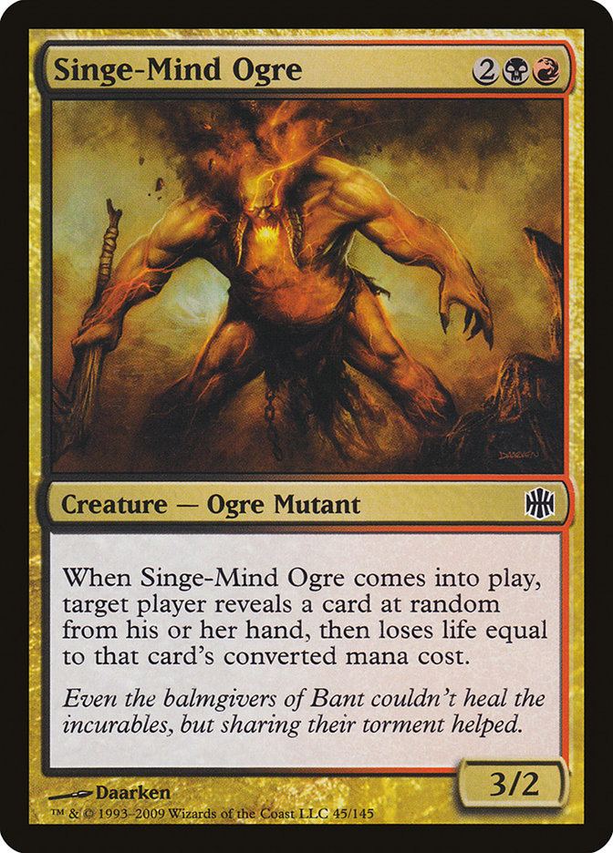 Singe-Mind Ogre [Alara Reborn] | Local Legends