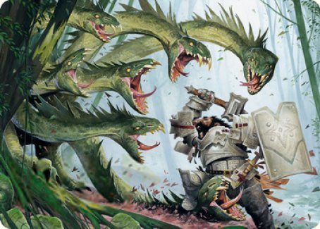 Lair of the Hydra Art Card [Dungeons & Dragons: Adventures in the Forgotten Realms Art Series] | Local Legends
