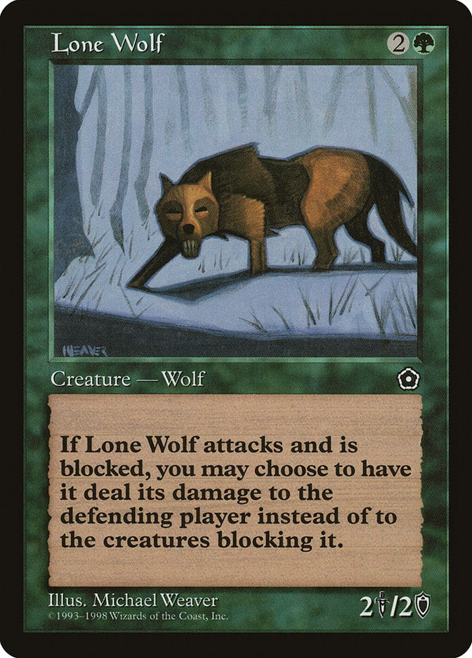 Lone Wolf [Portal Second Age] | Golgari Games