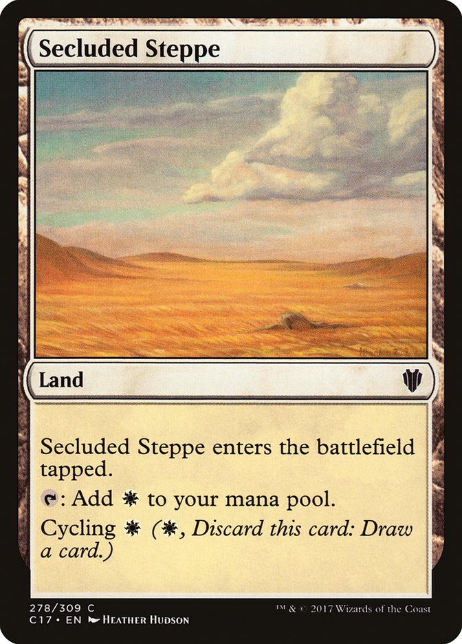 Secluded Steppe [Commander 2017] | Local Legends