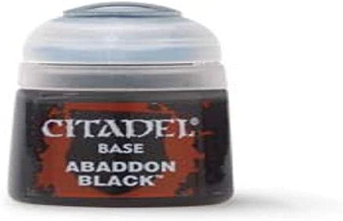 Citadel Paint Base Abaddon Black | Golgari Games