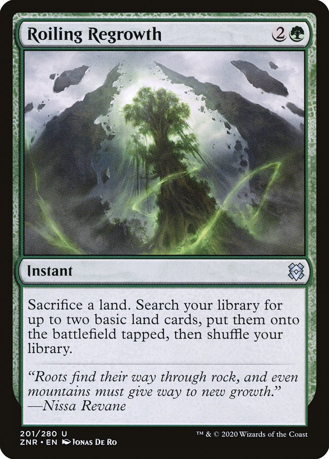 Roiling Regrowth [Zendikar Rising] | Local Legends