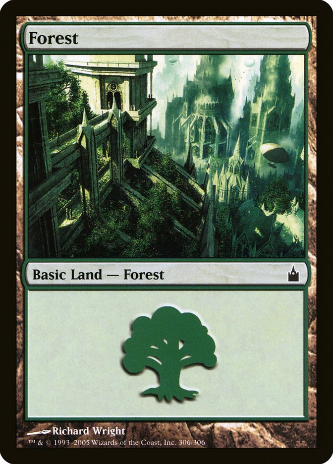 Forest (306) [Ravnica: City of Guilds] | Local Legends