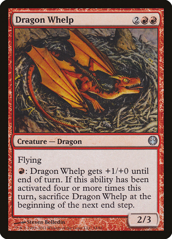 Dragon Whelp [Duel Decks: Knights vs. Dragons] | Local Legends