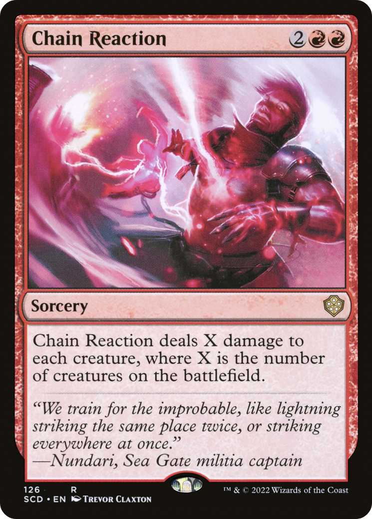Chain Reaction [Starter Commander Decks] | Local Legends