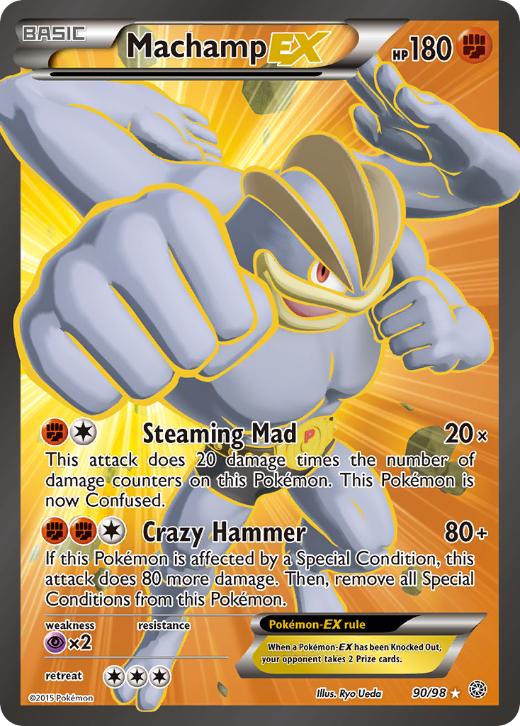 Machamp EX (90/98) [XY: Ancient Origins] | Golgari Games