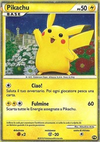 Pikachu (PW2) (Italian) [Pikachu World Collection Promos] | Golgari Games